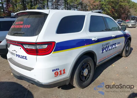 2026 Dodge Durango Pursuit Awd из США, поврежденный, VIN 1C4RDJFG0TC165362